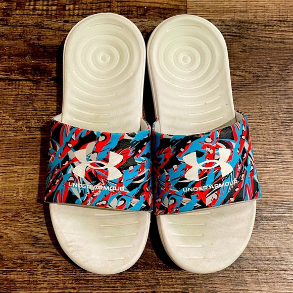 Unisex under armor flip flop sandals - Picture 1 of 5